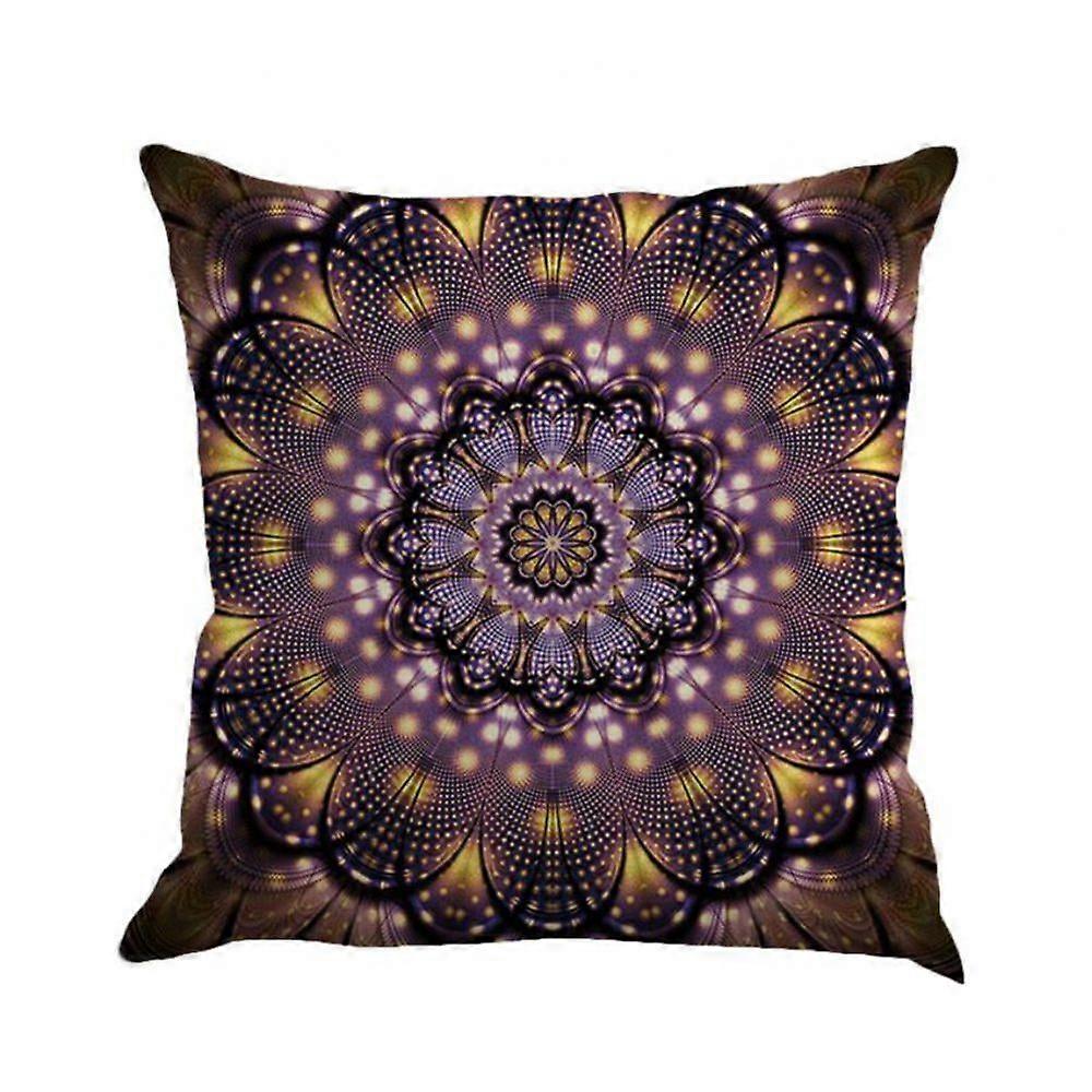 1 Piece Beach Boho Geometric Pattern Linen Pillow Pillow Cover Car Sofa Cushion