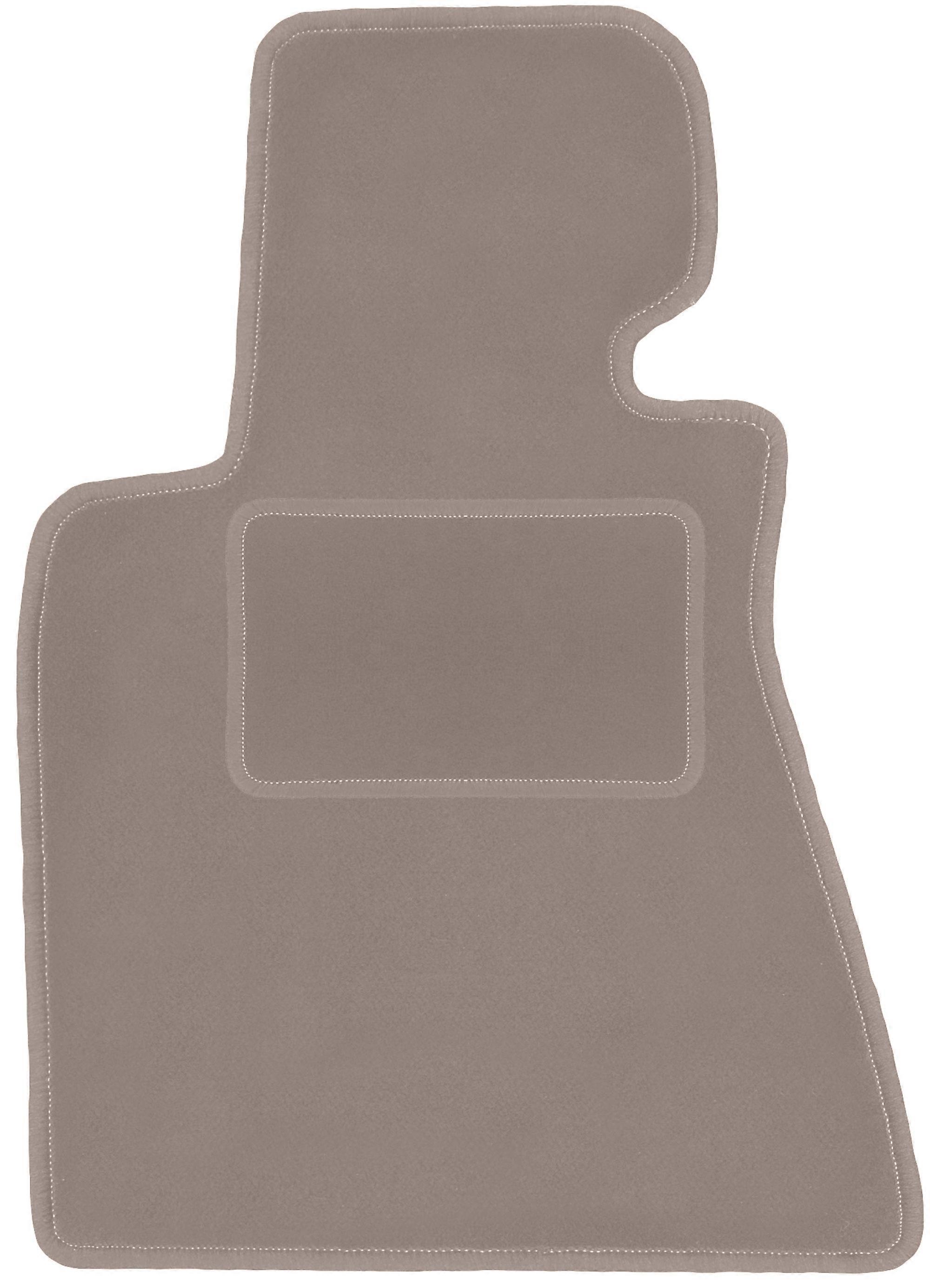 Beige förarmatta för: BMW 7 E65 sedan (2001-2008)