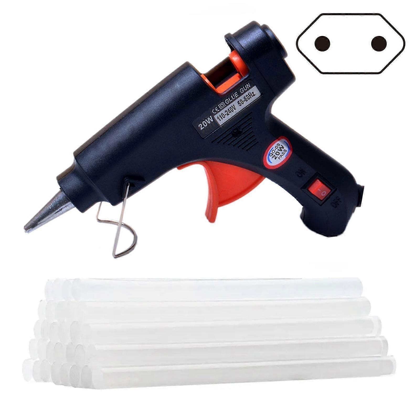 Hot Melting Glue-Gun with 30pcs Glue Sticks Multi-purpose Glue Melting Tool for DIY Crafts