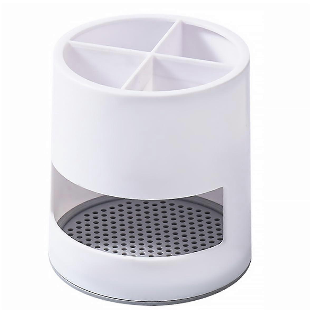 Chopstick Holder with Drainage, Compact Utensil Drying Rack for Small Kitchens, ABS Storage Organizer