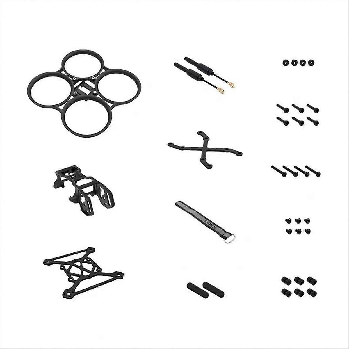 For Pavo20 Brushless Whoop Frame Black