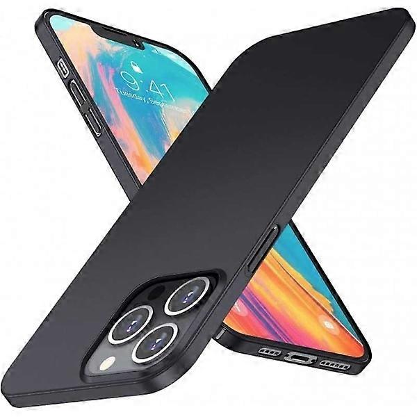 Compatible with iPhone 15 Pro Max Ultrathin Cover Basic V2 Black