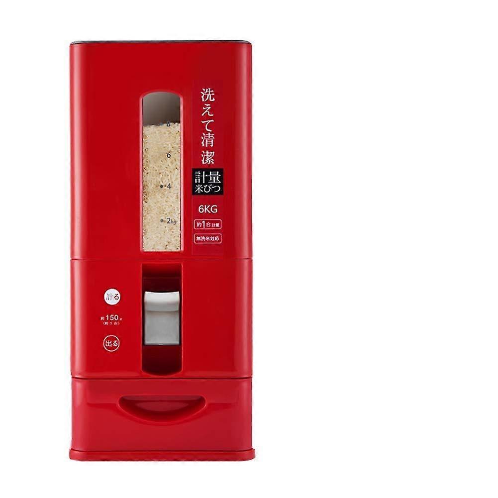 Dry Food Dispenser with Automatic Portion Control, 13.2lb Large Capacity Cereal Storage Bin