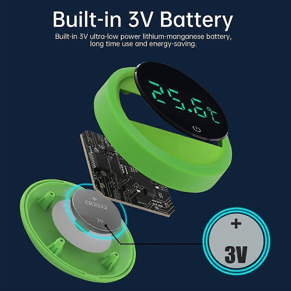 Aquarium Thermometer LED Display Electronic Aquarium Water Temperature Measurement Control Thermometer Meter