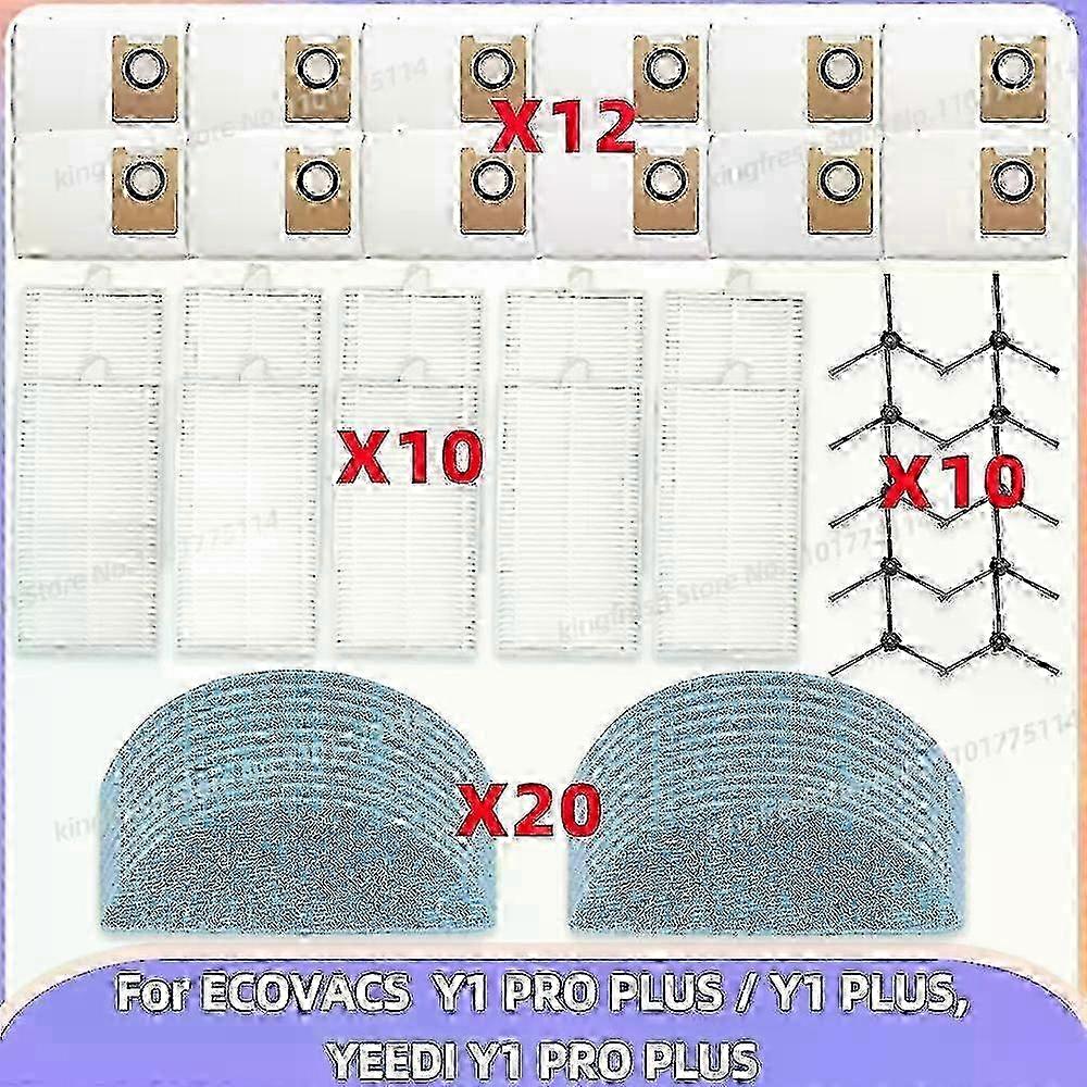 Compatible Vacuum Parts for DEEBOT NEO 2.0 Plus Including Side Brush and Filter