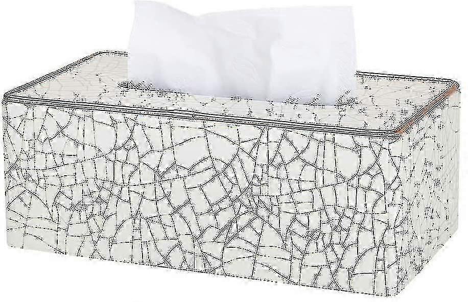 Rechteckige Tissue Box (bei - Ice S Pattern)