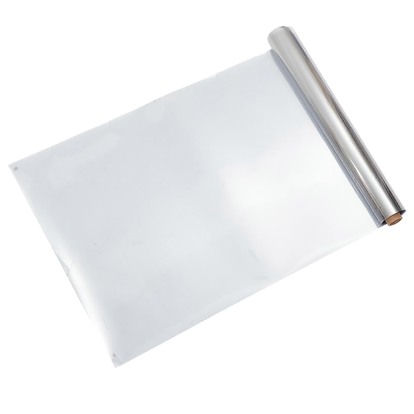 One Way Window Privacy Film for Protection Use Blocks Sun and UV Silver Plastic 1 Roll