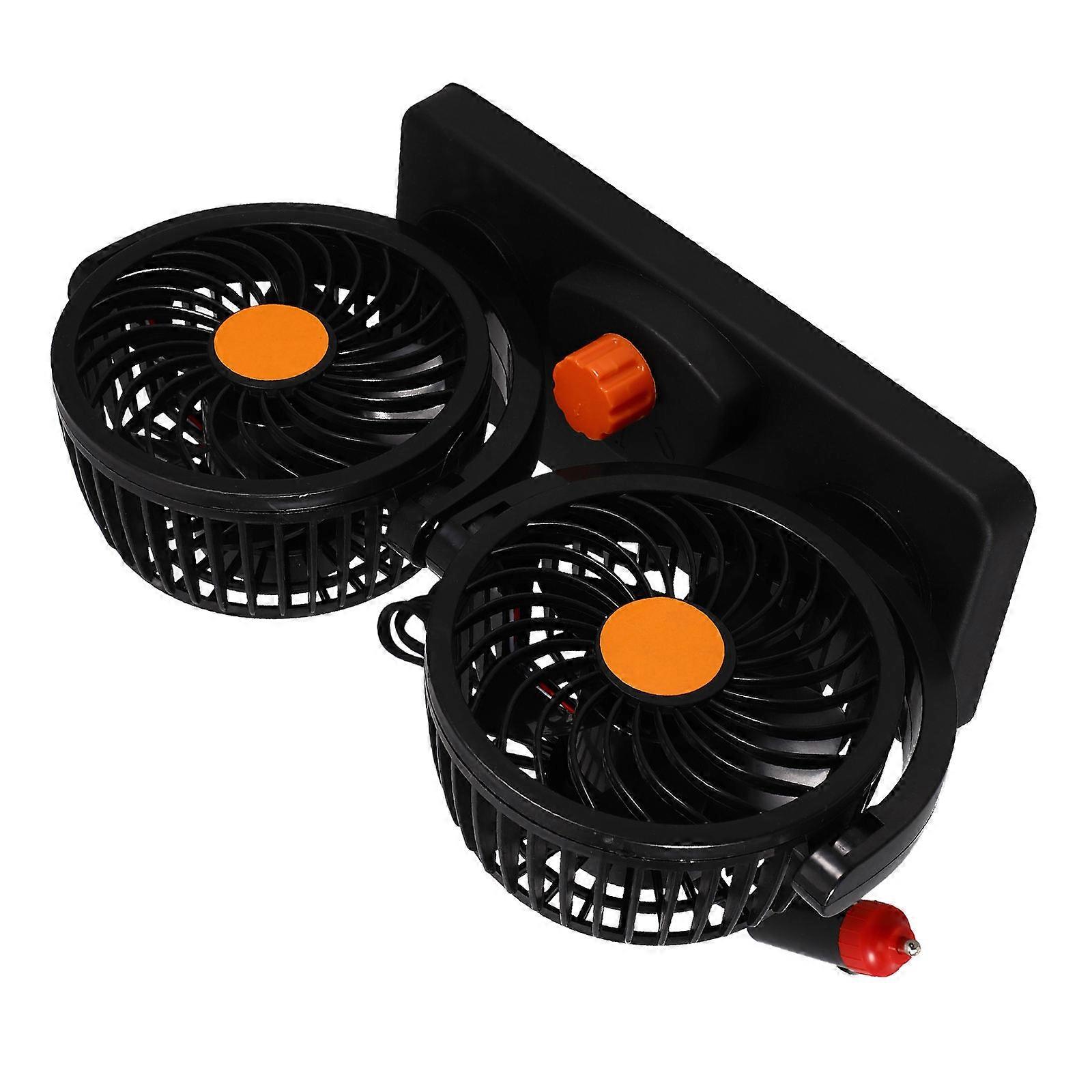 Car Cooling Fan 24V for Adjustable Air Circulation 2Pcs