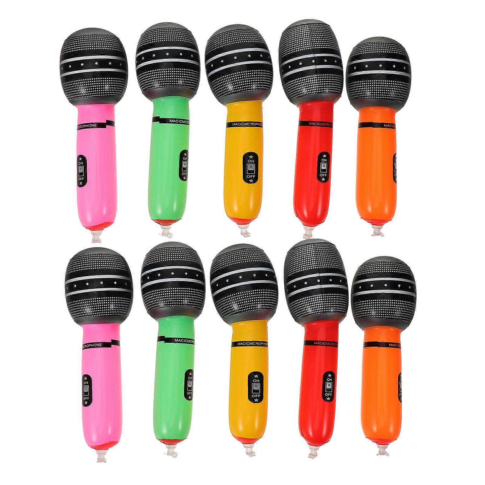 Simulation Microphone Prop For Party Entertainment Activities Realistic Pcs
