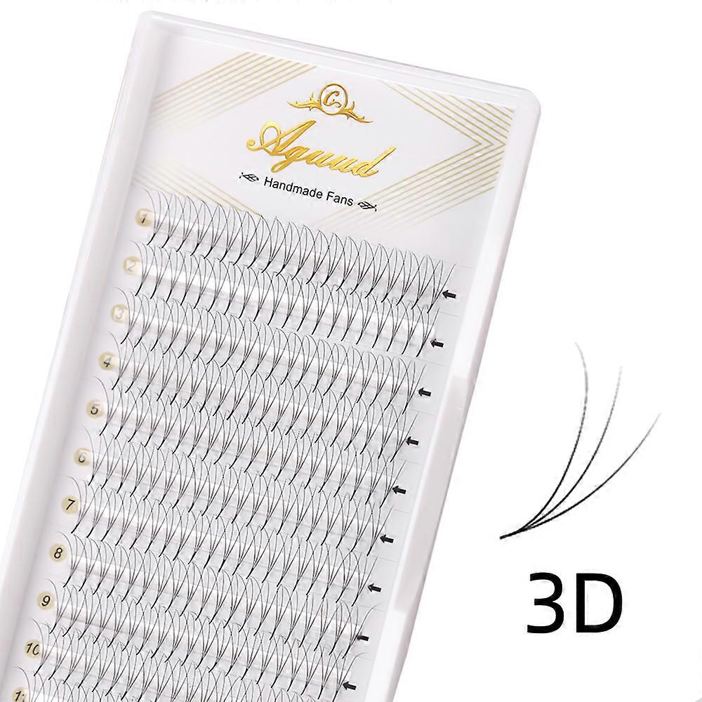 ARTSTAR 12Rows/tray False Eyelashes  J B Curl  6-20mm   Eyelashes Extensions  Matte Black Lashes Makeup tool