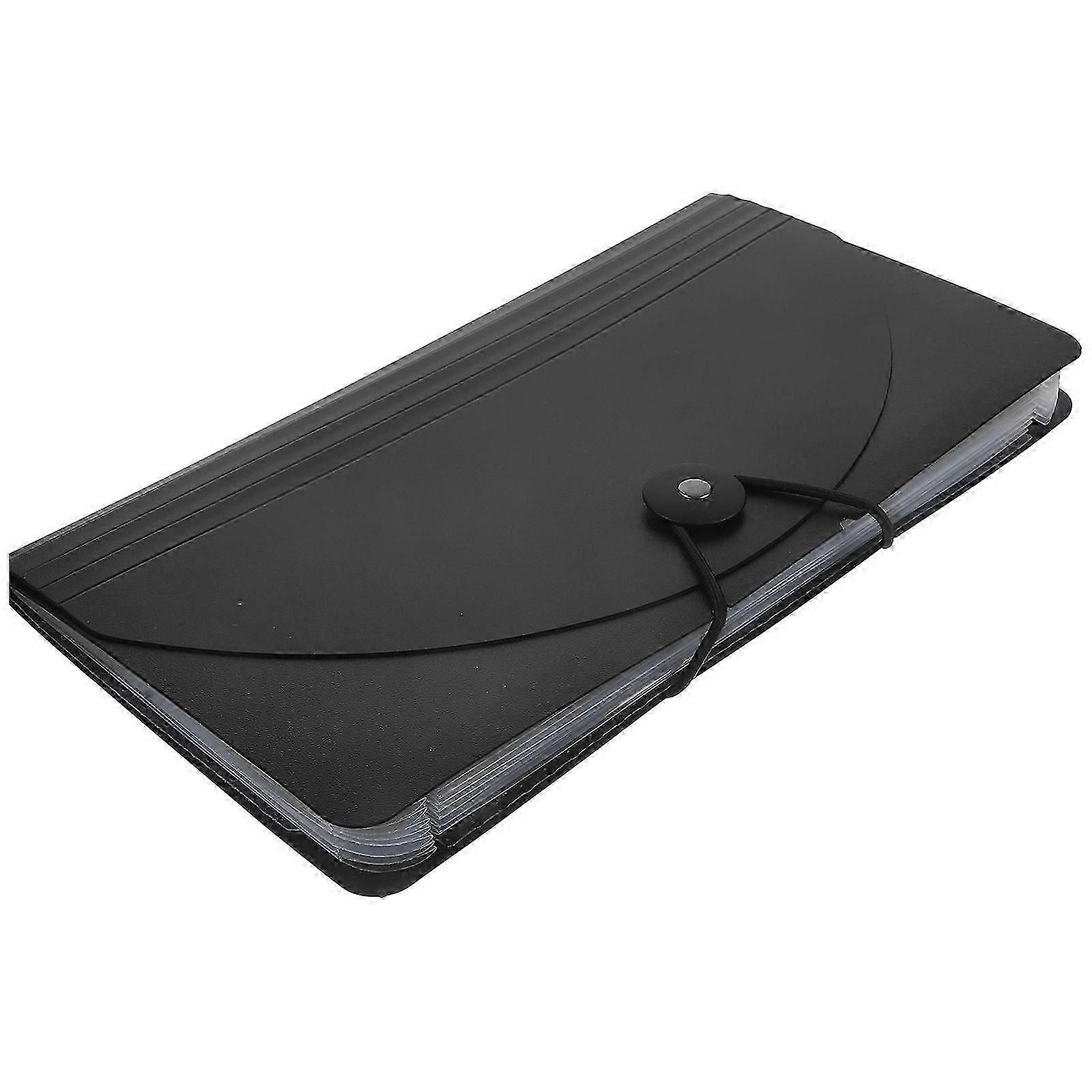 8-Layer Document Bag Office File Folder Multi-Function B6 Pockets File Organizer