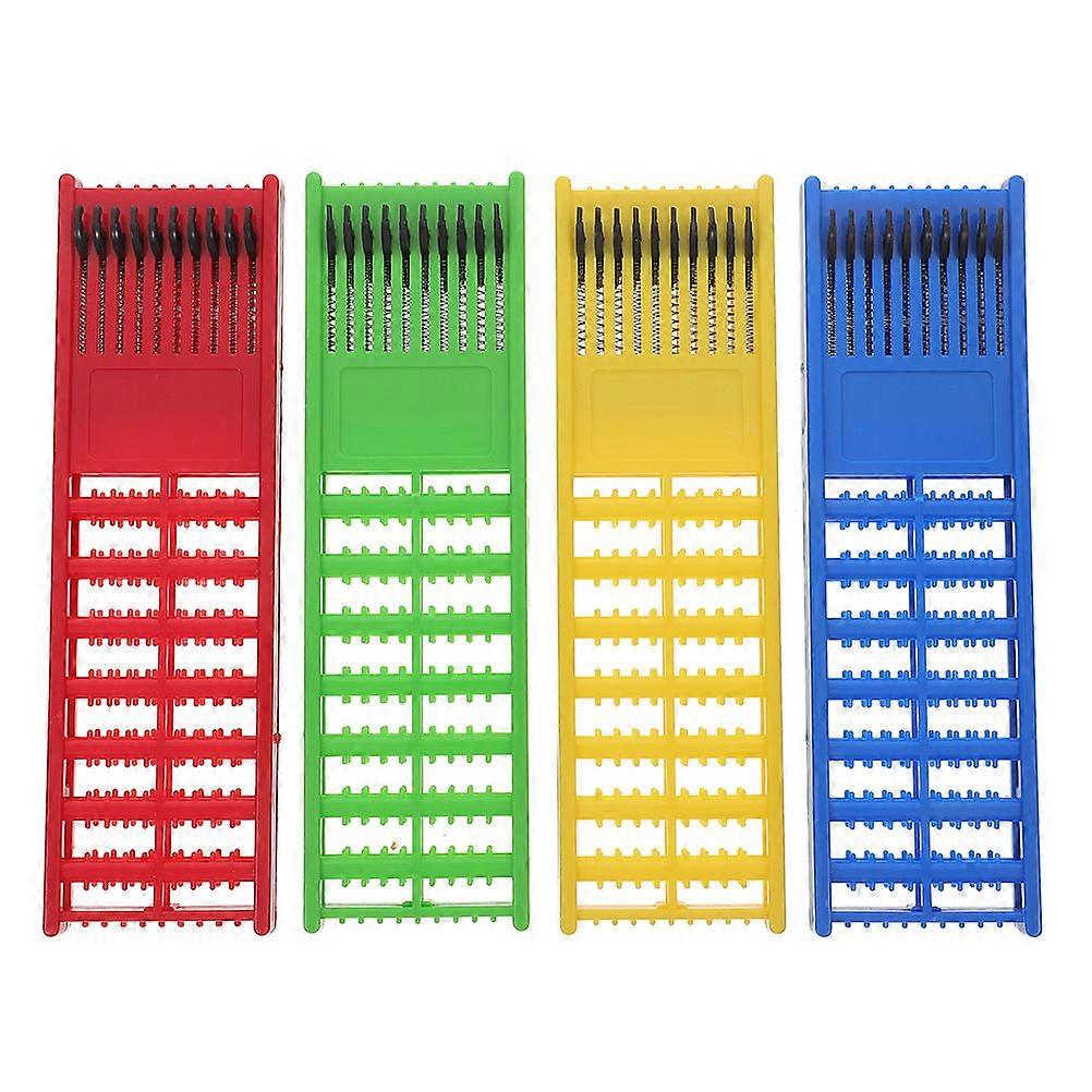 Fishing Hook Holder ABS Organizer for Quick Assembly 4Pcs Kit