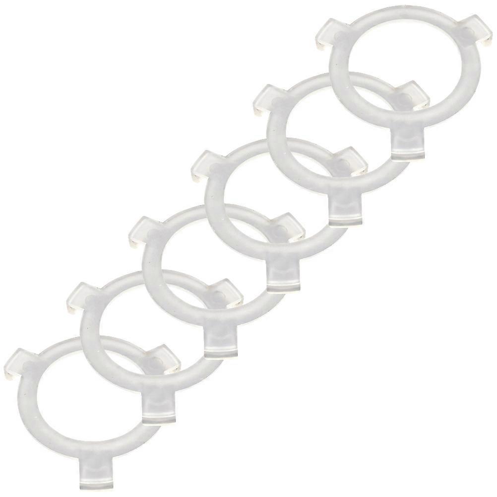 E27 to E26 Lamp Socket Converter Ring for Lamp 12Pcs Durable Plastic