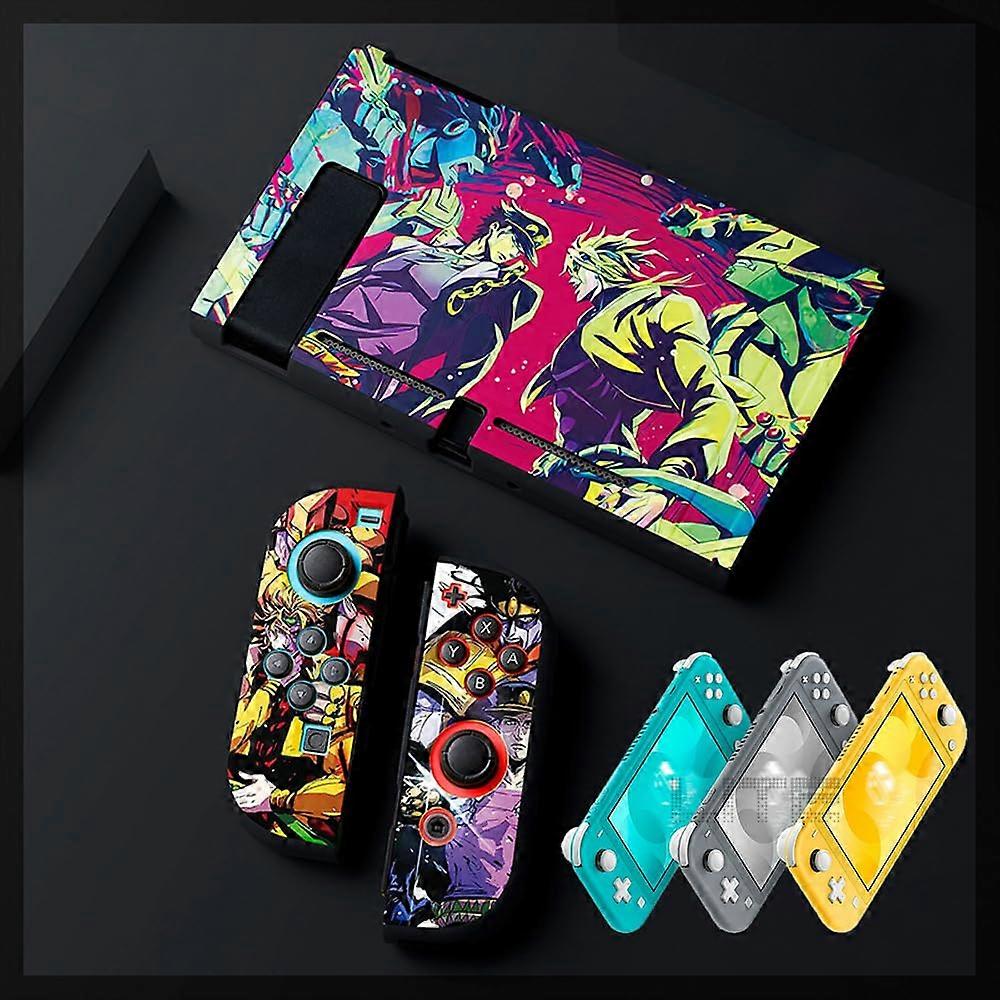 Protective Case with Shock Absorbing TPU and Textured Grip for Nintendo Switch, Switch Lite and OLED