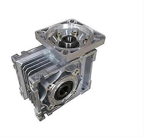 Worm Mechanical NMRV030 5:1100:1 Worm Reducer For 12mm Input Shaft 90x90mm Flange Stepper Motor Gearbox 15:1 Ratio