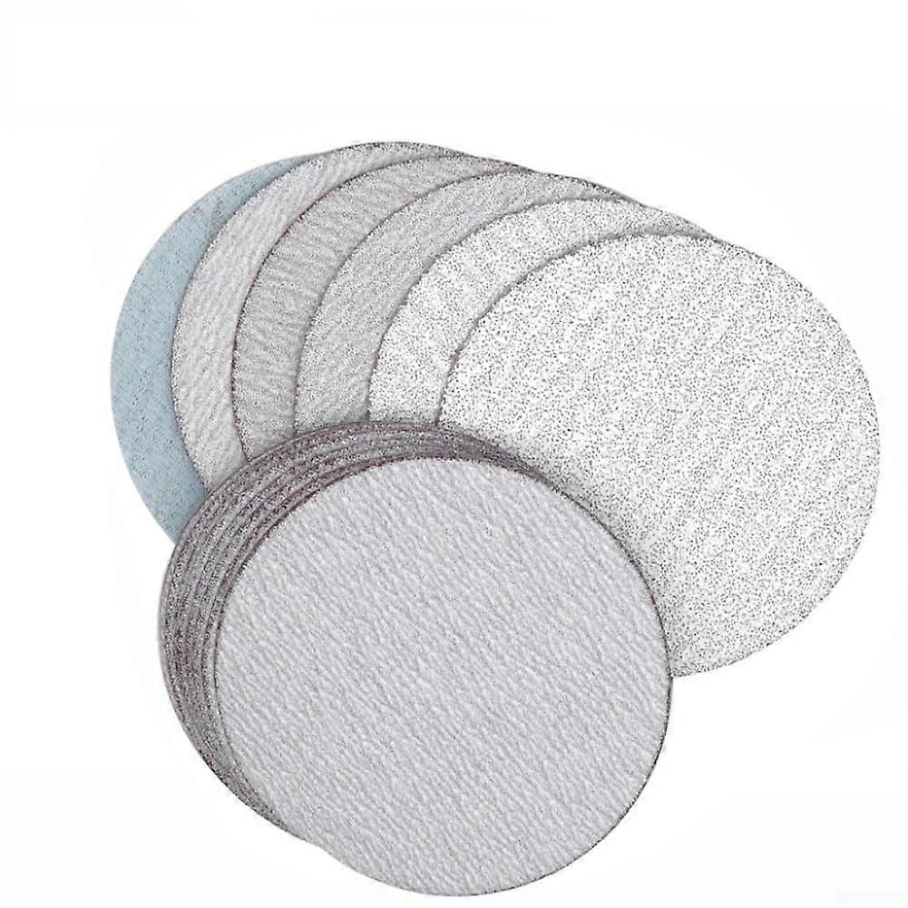 3 Inch Sanding Discs 30 Pcs Assorted Grit Hook and Loop Sandpaper for Wood Metal Automotive