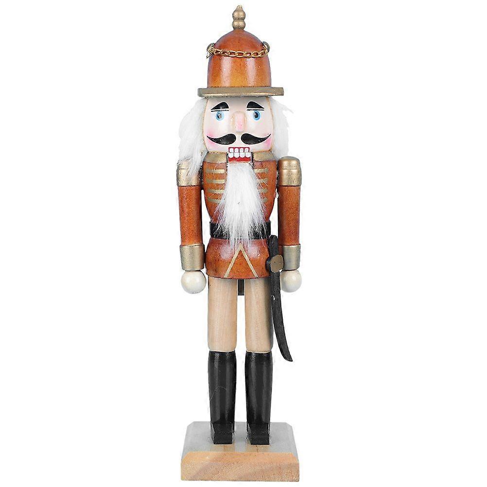 Nutcracker Soldier Decor Christmas Nutcracker Figure Wooden Nutcracker Soldier