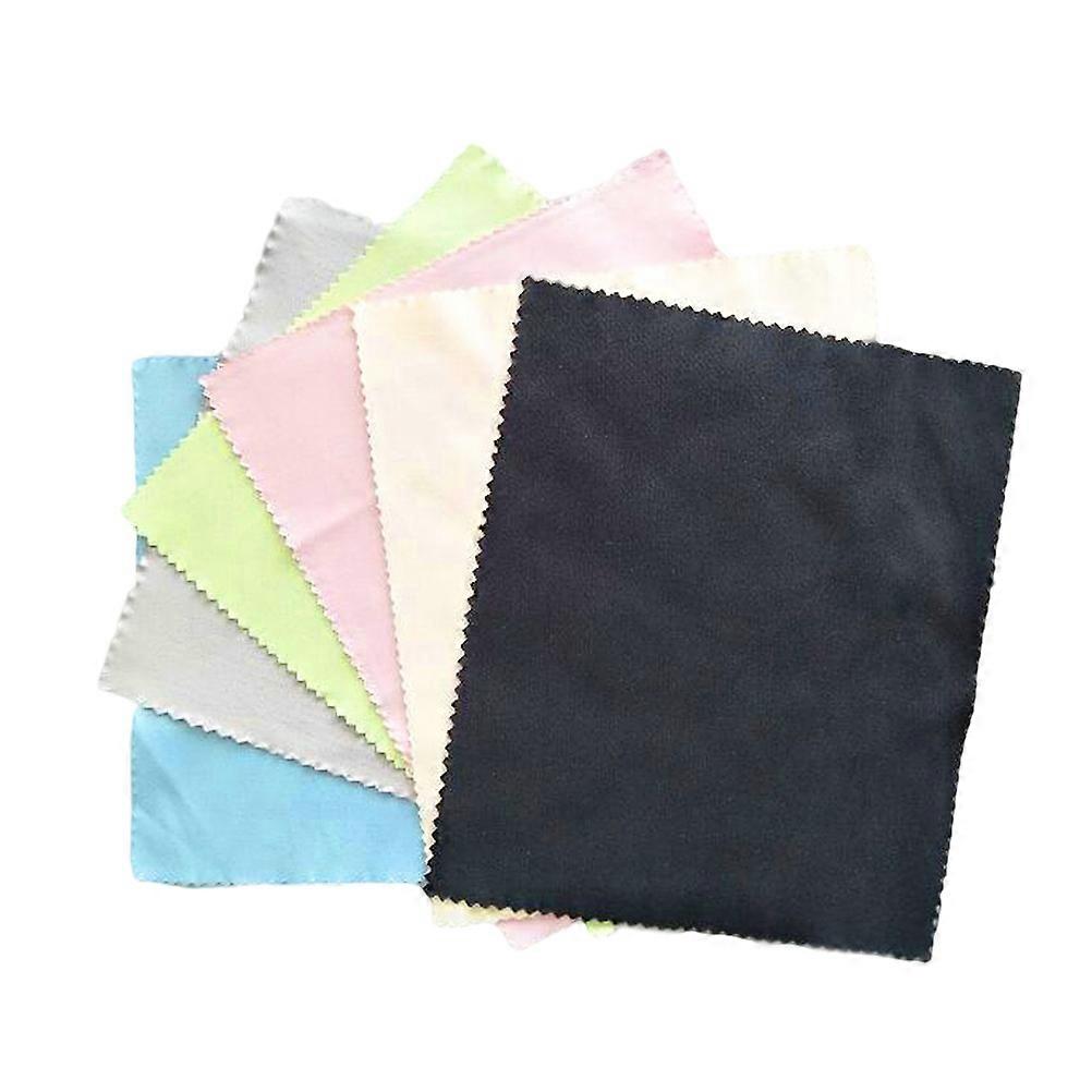 Microfibre Cloths Cleaning Rectangular Quick Drying Scratch Free Cleaning Cell Phones 24Pcs