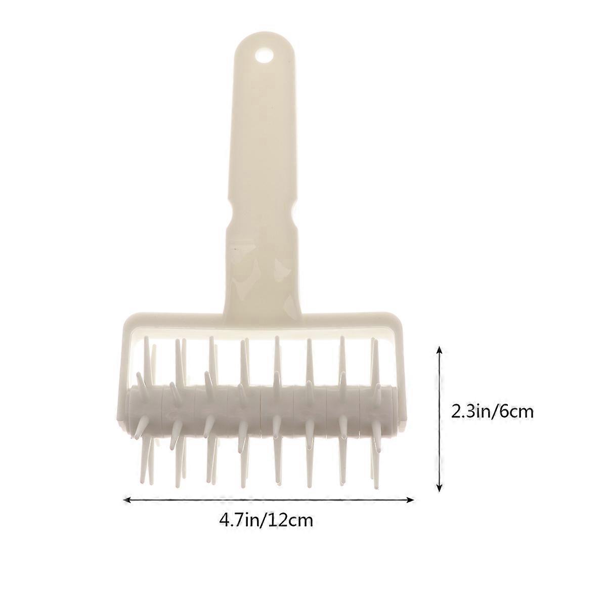 Dough Roller Plastic Baking Spike Roller for Baking Use Single Piece