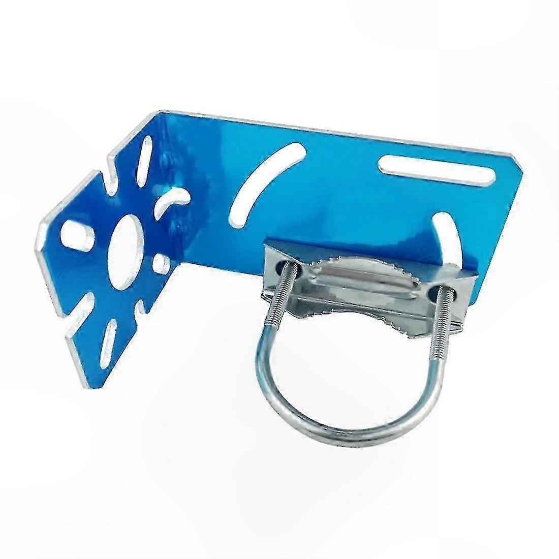 L-Shaped Outdoor Antenna Bracket with U-Type Hoop for Pole Mounting