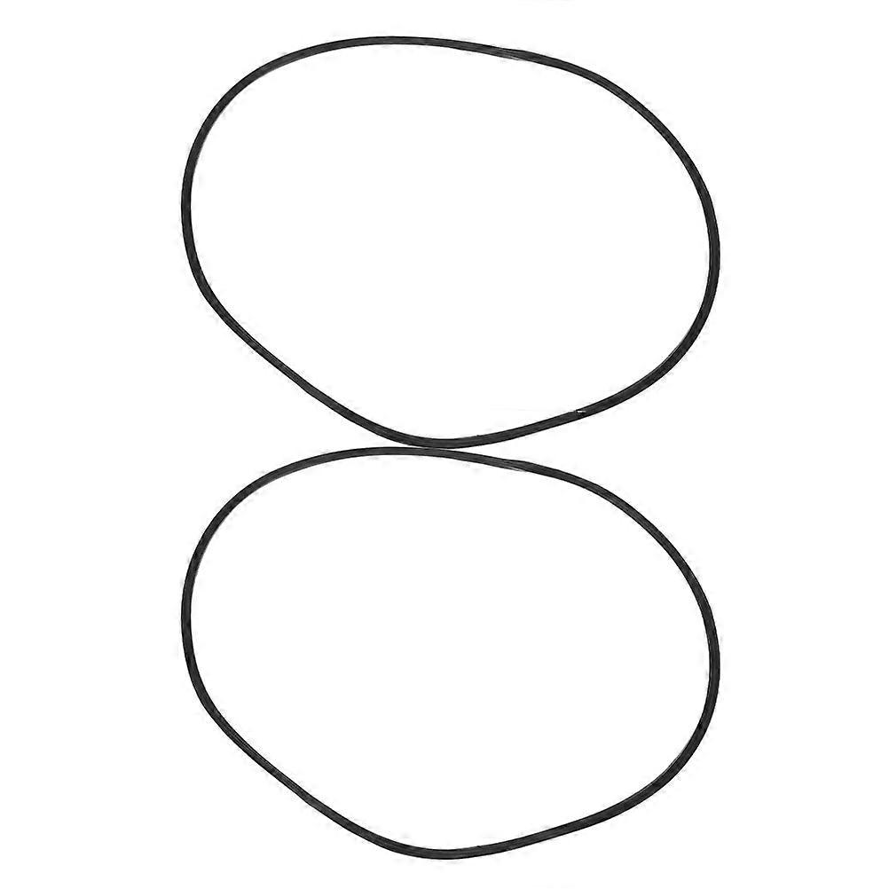 Hairdressing Chair Rubber Base Ring for Stability 10Pcs Black Sets