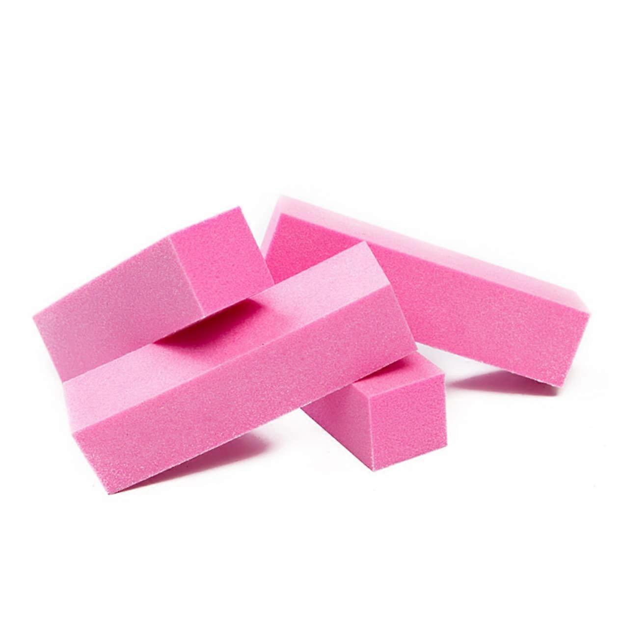 10pcs Professional AllSided Nail Buffer Block Washable Sponge File for Manicure Pedicure