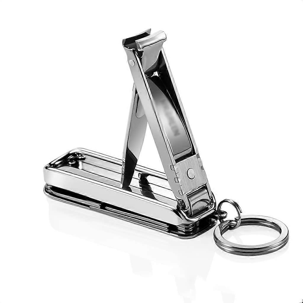 Stainless Steel Multifunction Nail Clipper with File Scissors Ergonomic Grip for Precise Trimming