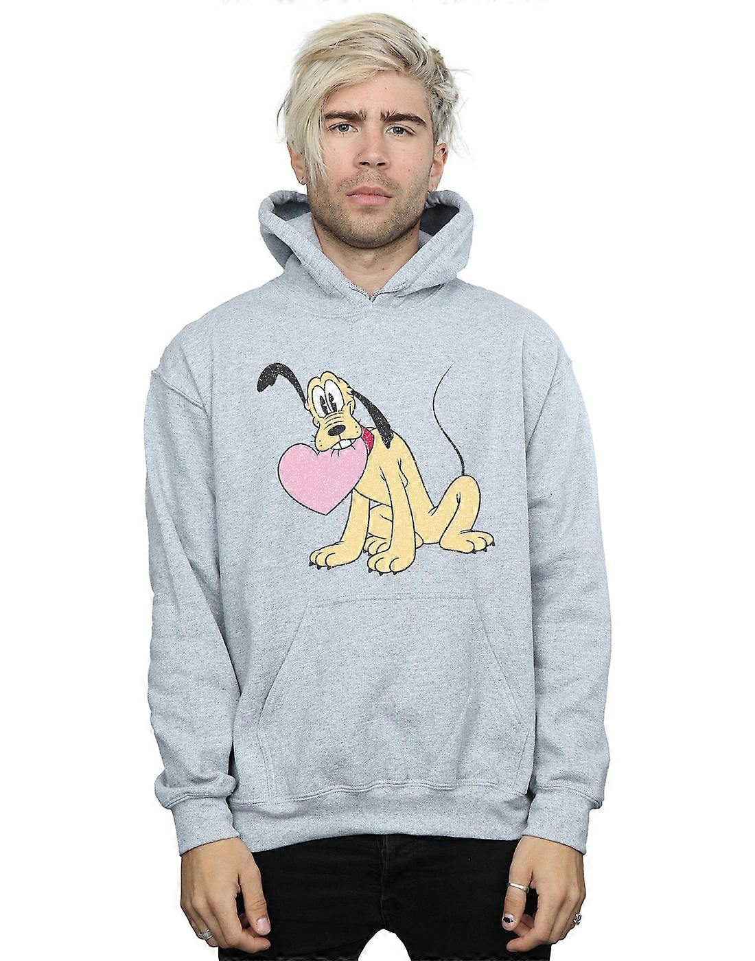 Disney menns Pluto kjærlighet hjerte Hettegenser