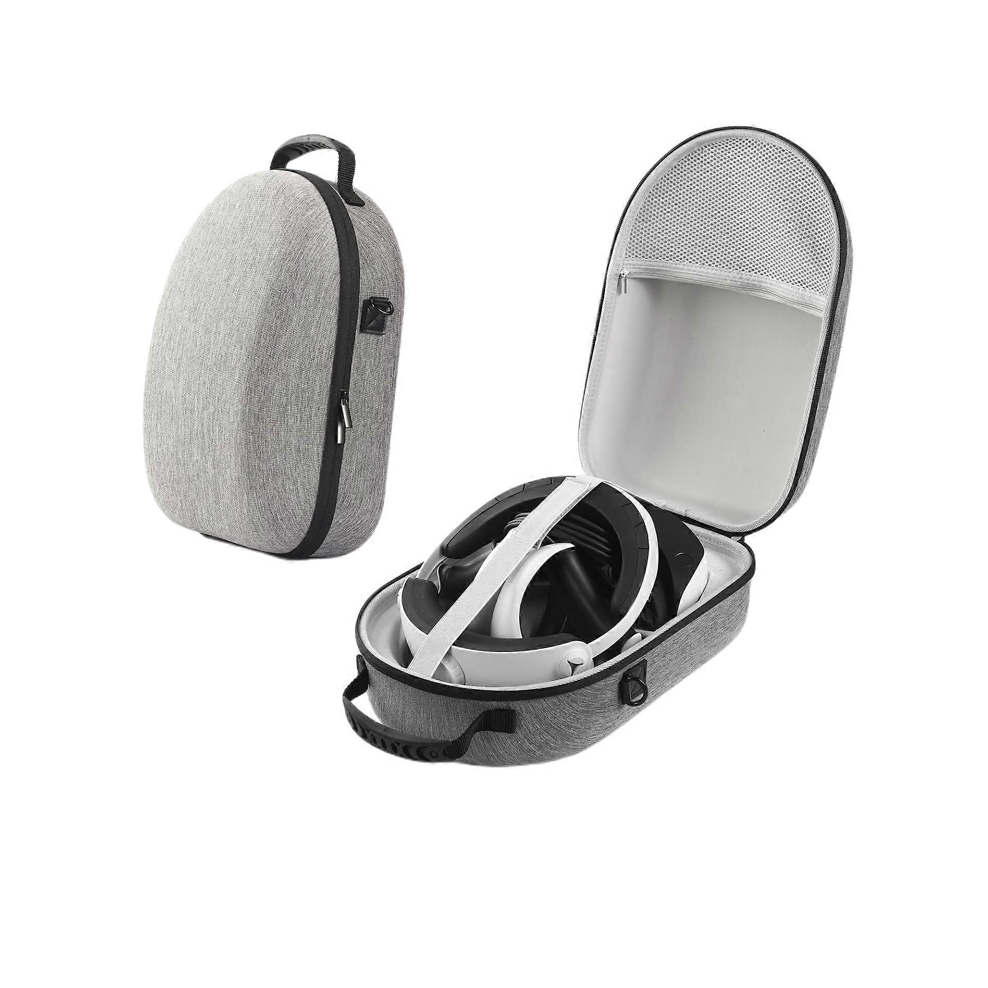 Carrying Case for PS VR2 Shockproof Hard Shell WaterResistant with Adjustable Shoulder Strap for Accessories