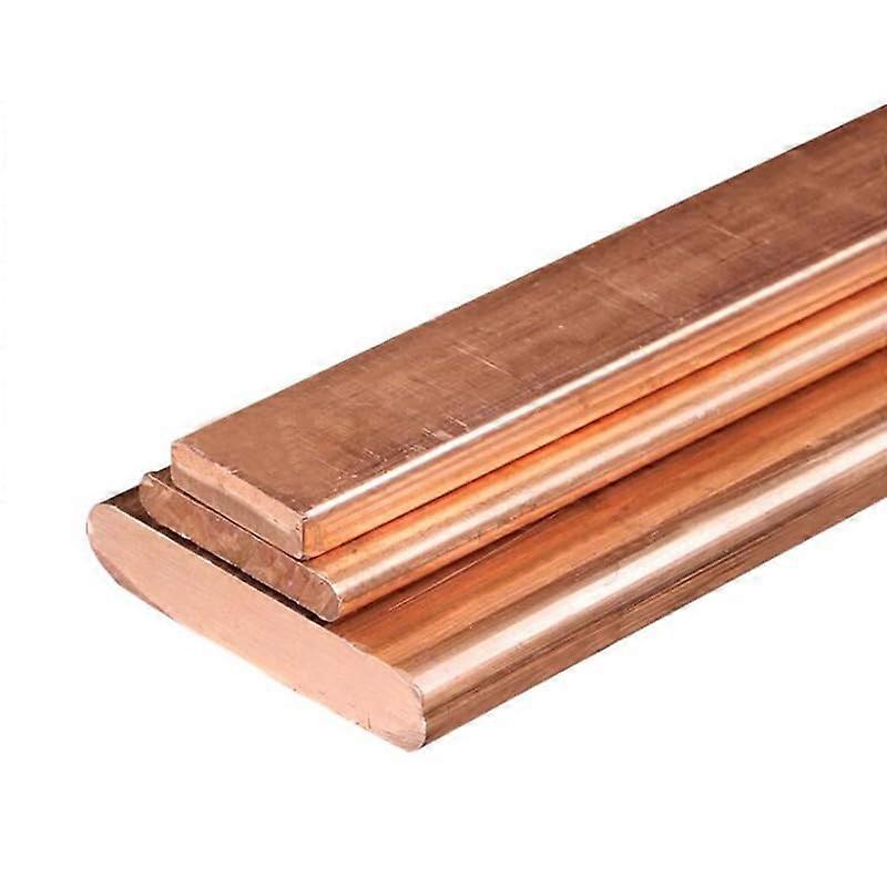 T2 Copper Bar 25x70mm  Purity Solid Copper Plate 20mm Thick Precision Cut 150mm Length