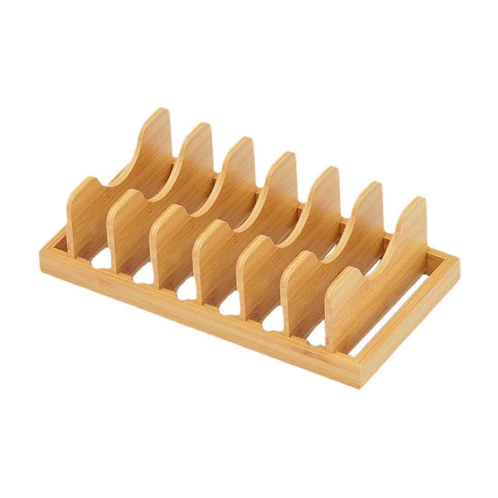 Kitchen Storage Rack for Cutting Board and Pot Lid Holder, SpaceSaving Metal Organizer