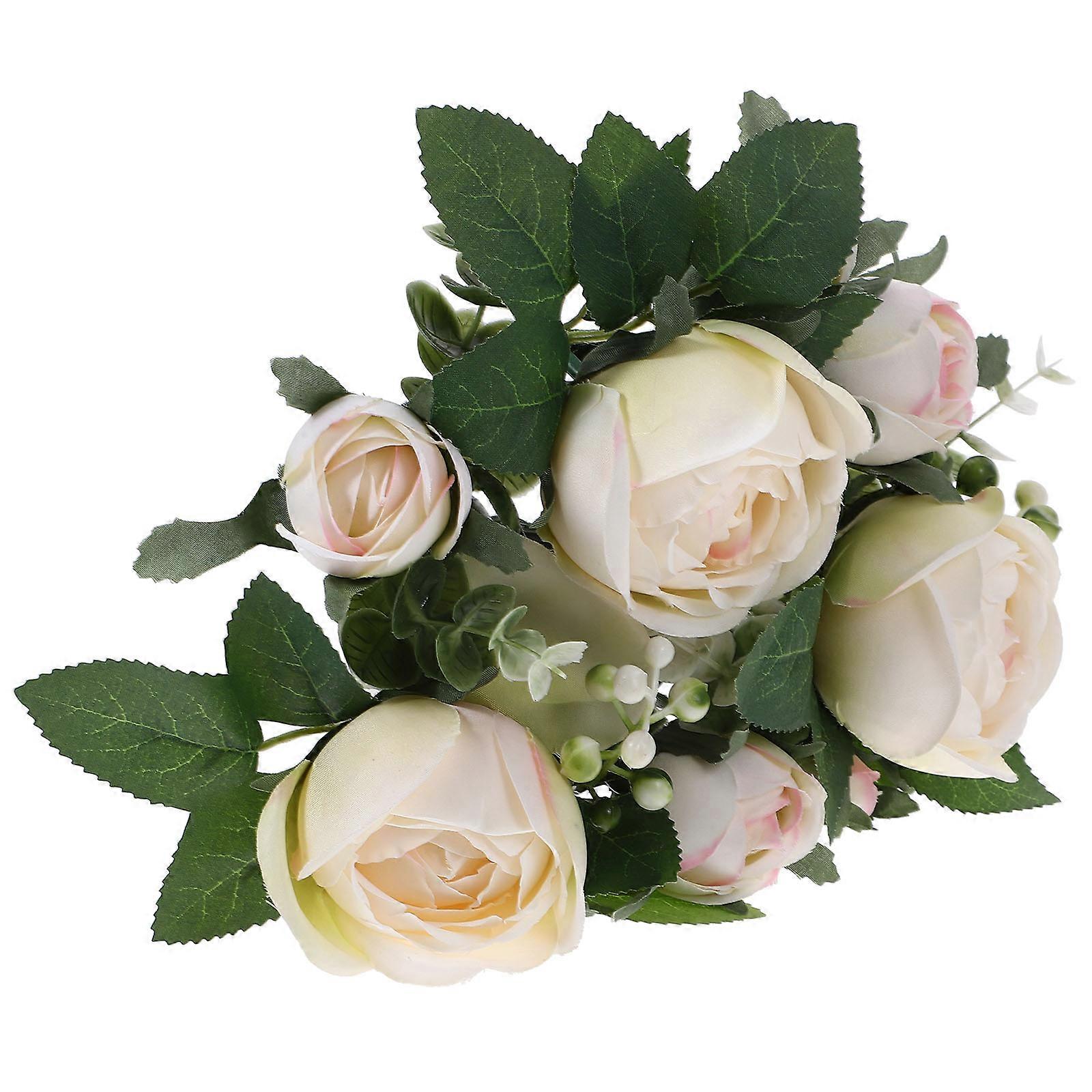 Floral Candle Ring Wreath for Party Decoration