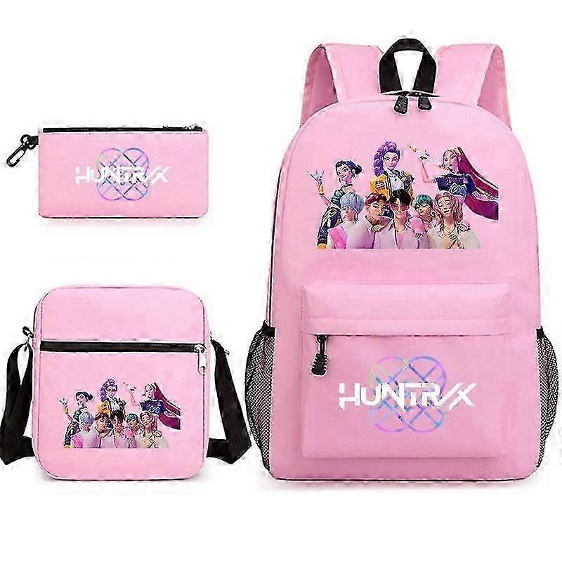 Kpop Demon Slayer 3-piece backpack & pencil case set