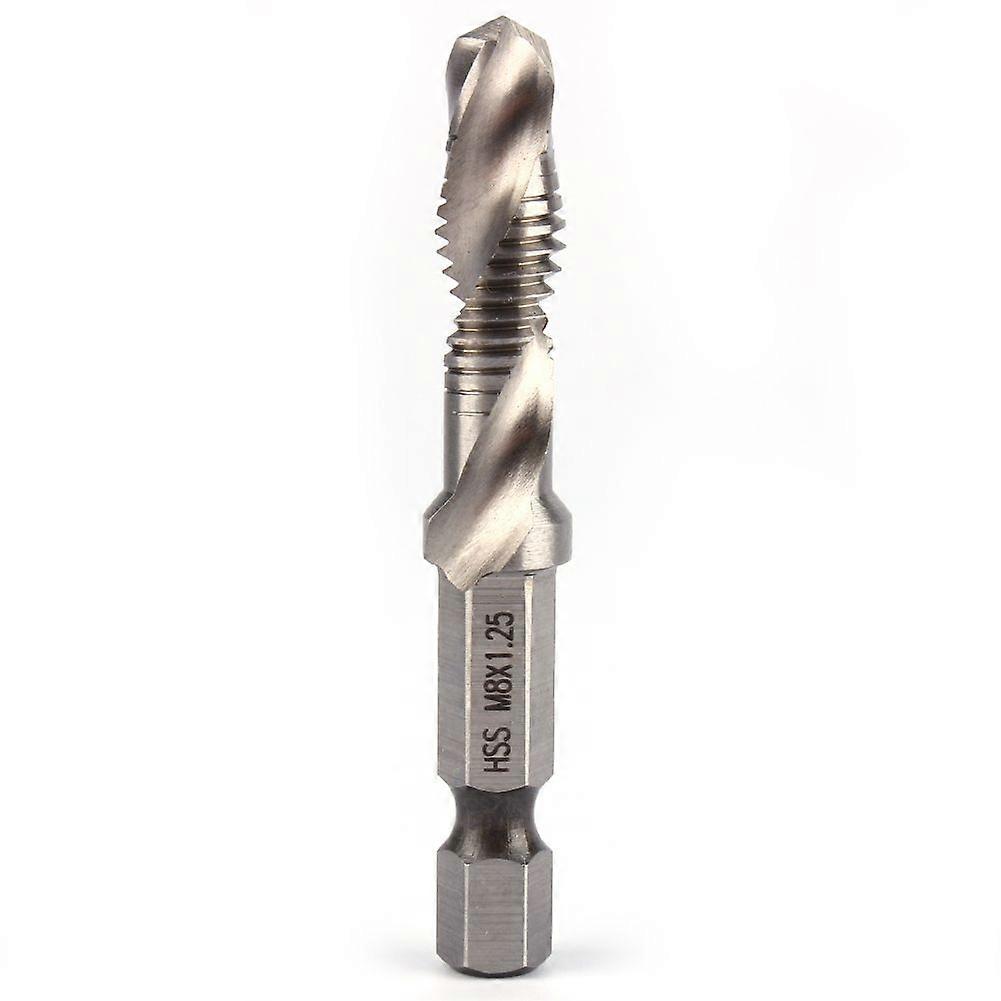 1/4" M8 HSS Hex Shank Drill Bit and Taper Drill Bits Power Tool Part