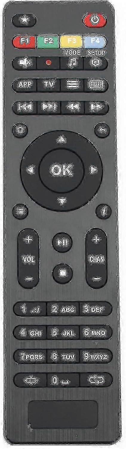Universal Remote Control Replacement for Streaming Media Players and TV Boxes, Compatible with Multiple Models