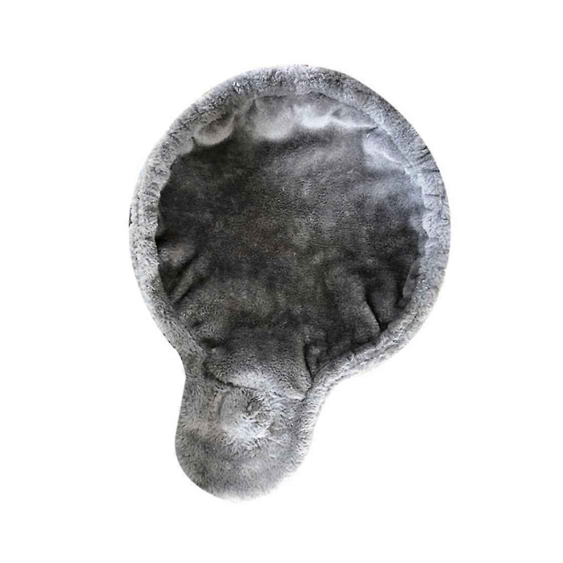 Cat Tree Hammock Replacement 16.9in Plush Cat Hammock Bed Grey Soft Comfort for Cat Tower