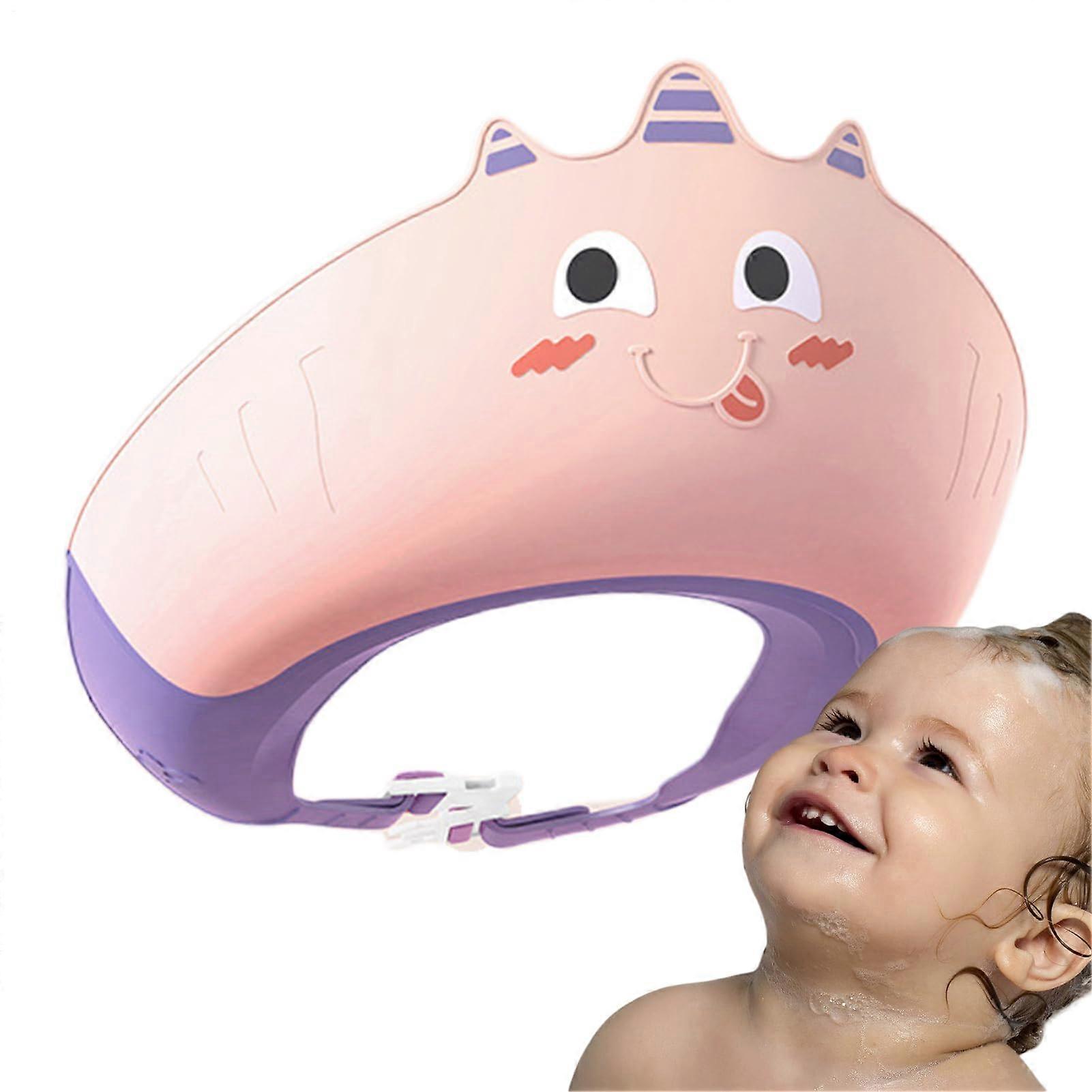 Baby Shower Cap with Enhanced Ear Protection, Adjustable Waterproof Bath Visor for Kids