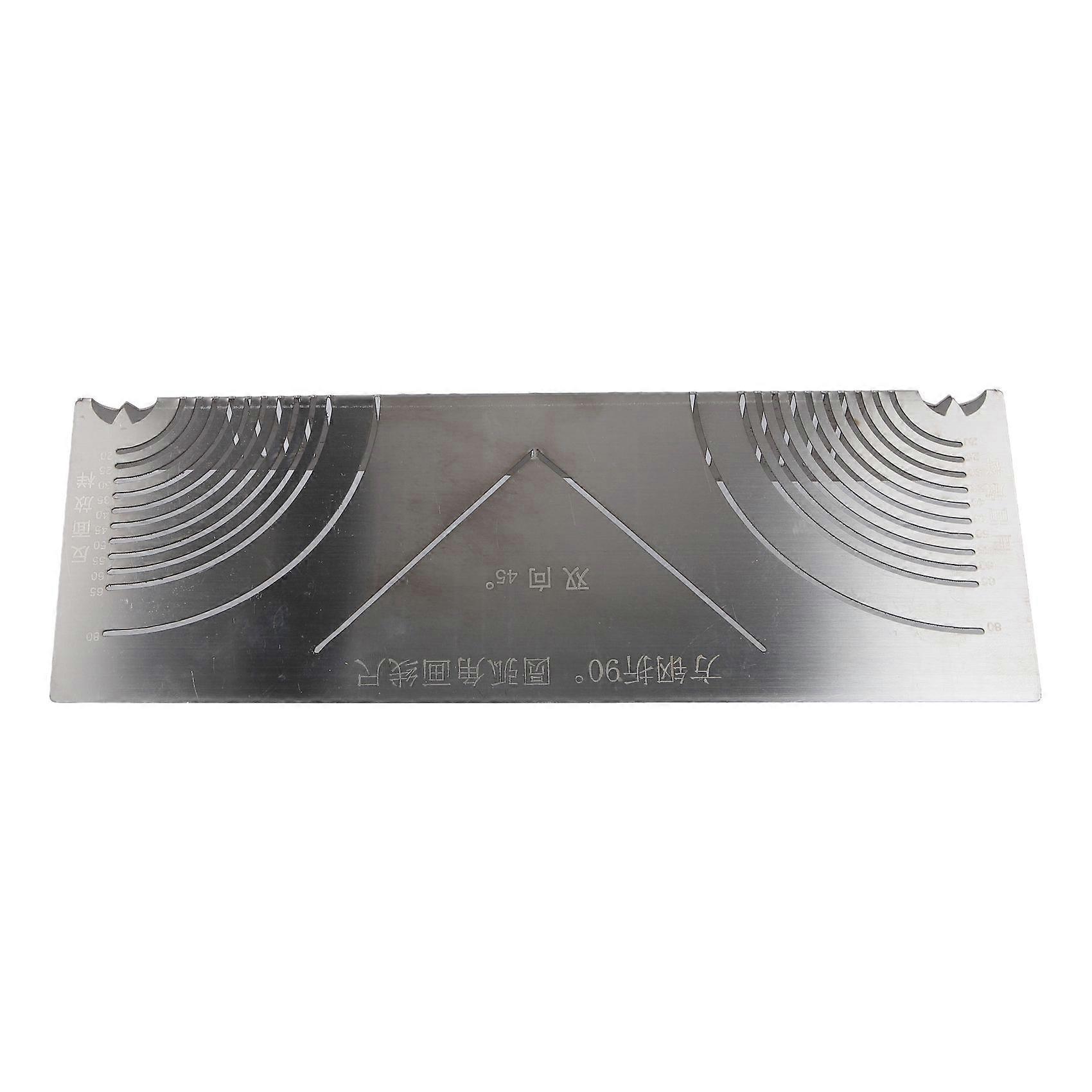 Precision Flex Angle & Arc Marking Tool, Adjustable Linear Arc Dual-Purpose Scriber, Square Steel Pipe Bend Tool
