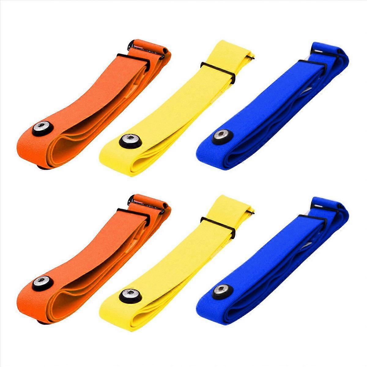 3Pcs for Heart Rate Chest Strap Adjustable Elastic Strap C