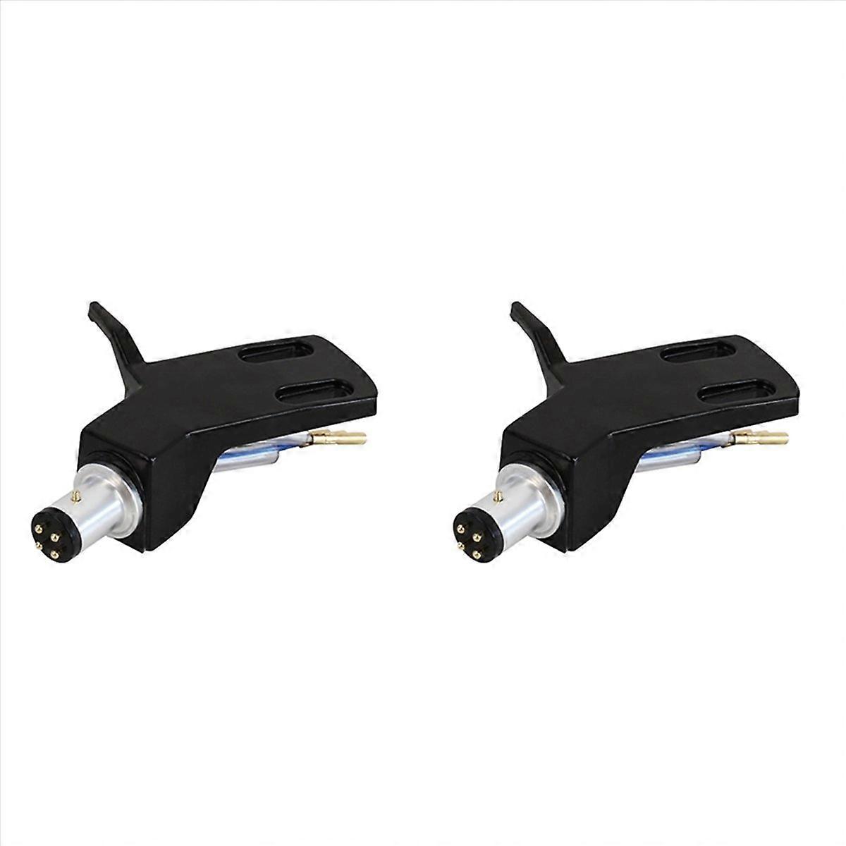 Turntable Headshell Aluminium Alloy Headshell Record Turntable Needle Replacement Phono Stylus Cartr