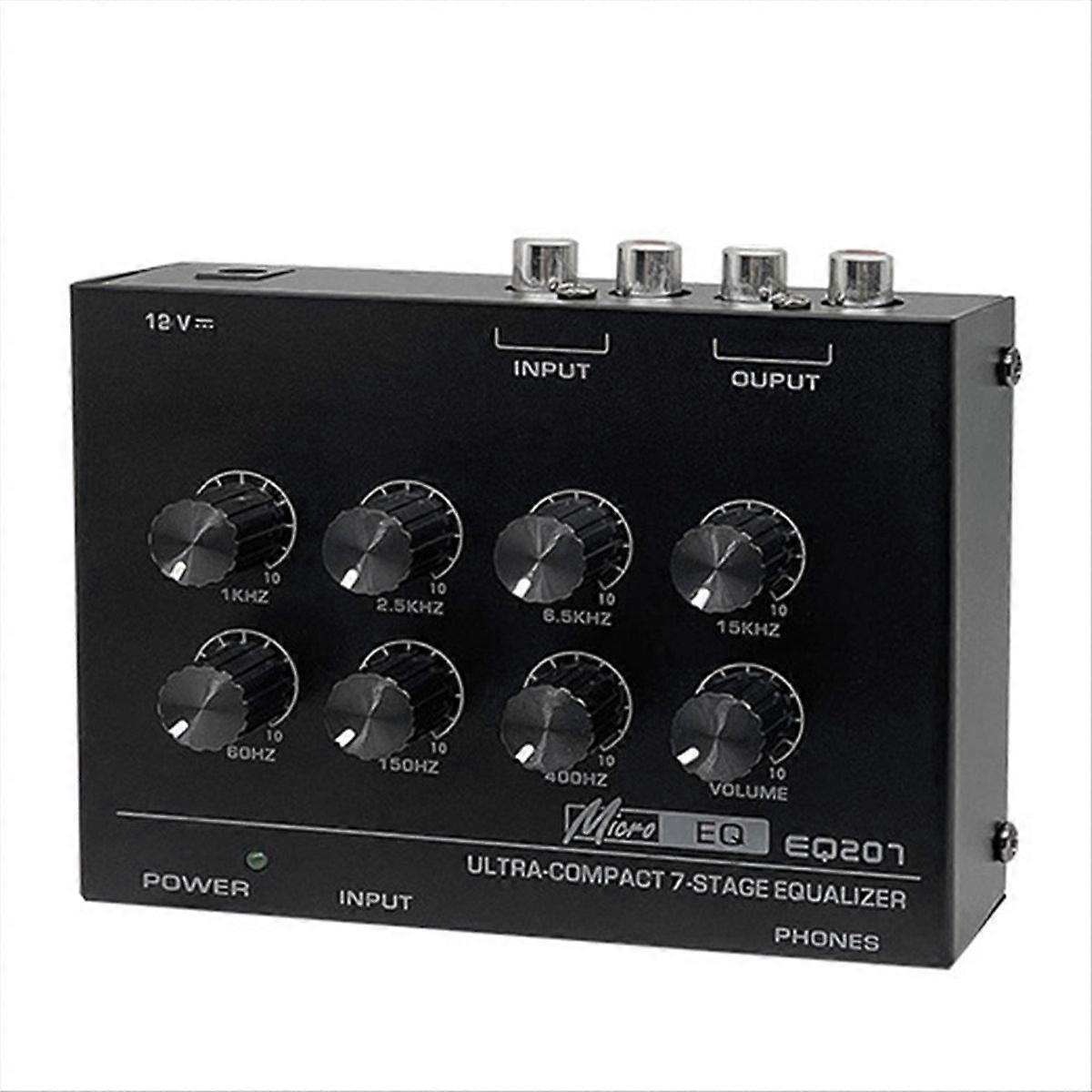 Preamp EQ207 7 Band Equalizers Sound Modifiers EU Plug