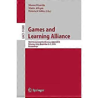 Games and Learning Alliance, 7. Internationale Konferenzgala 2018, Palermo – Springer Nature B.V.