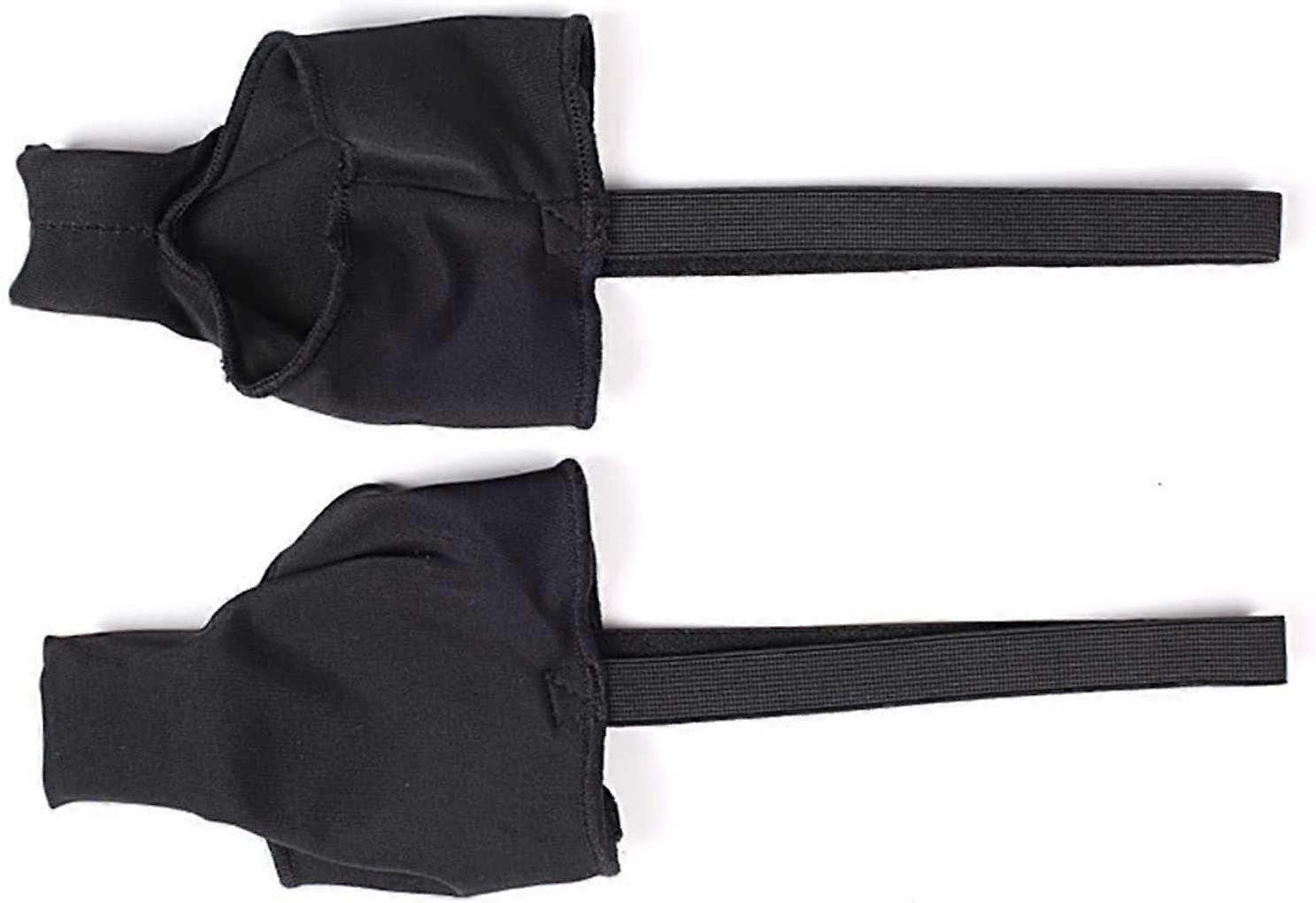 Bunion Corrector and Toe Separator with Toe Alignment Support for Hallux Valgus Relief Black S