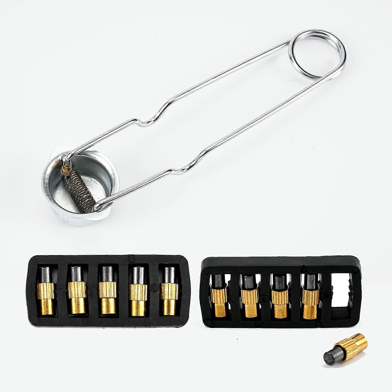 Torch Spark Igniter with 10 Replacement Flints for Welding, Cutting, Brazing and Metalworking