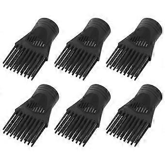 Lot de 6 peignes de sèche-cheveux, buse de sèche-cheveux de remplacement, accessoires universels pour sèche-cheveux, pour salon et usage domestique