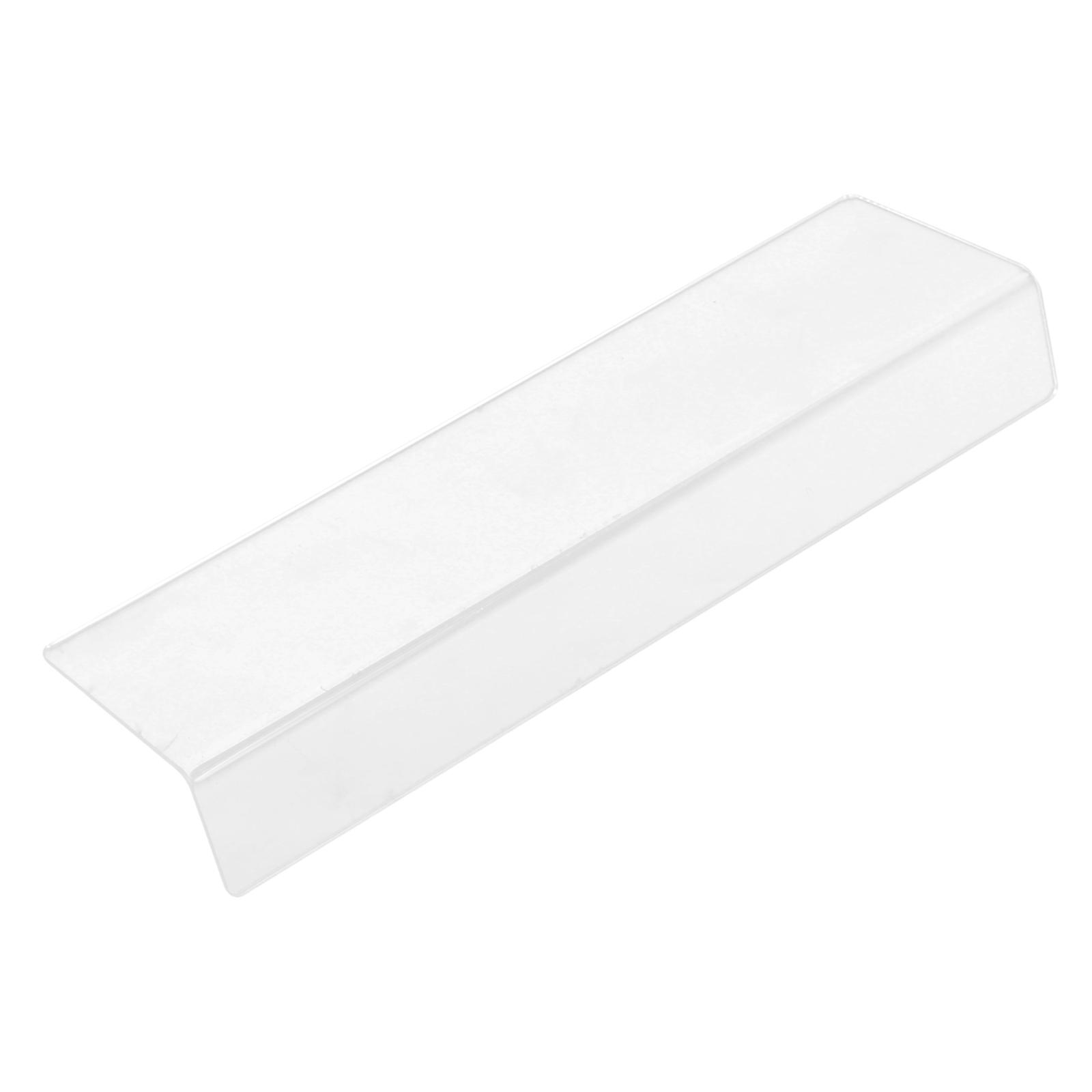 3Pcs Acrylic Shelf Divider Transparent Separator for Commodity Organization