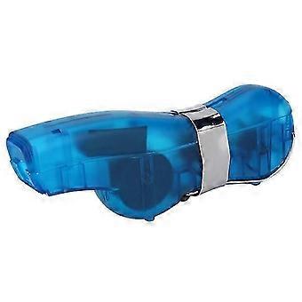Bike Chain Cleaning Tool 3-Stage System Blue, On-Bike Chain and Sprocket Cleaner, Portable 18cm ABS Resin