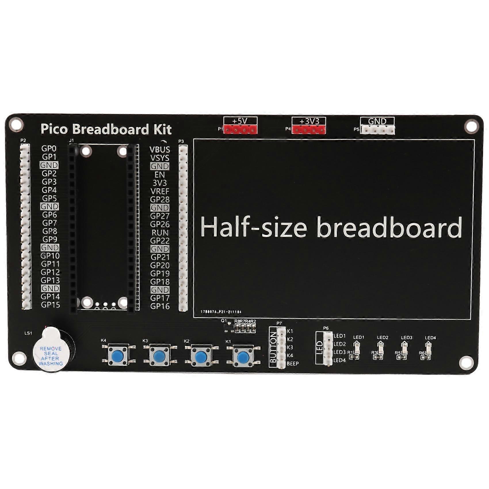 For Pico Basic Kit,for Pico with Half-Size Breadboard, Jumper Wire Pack
