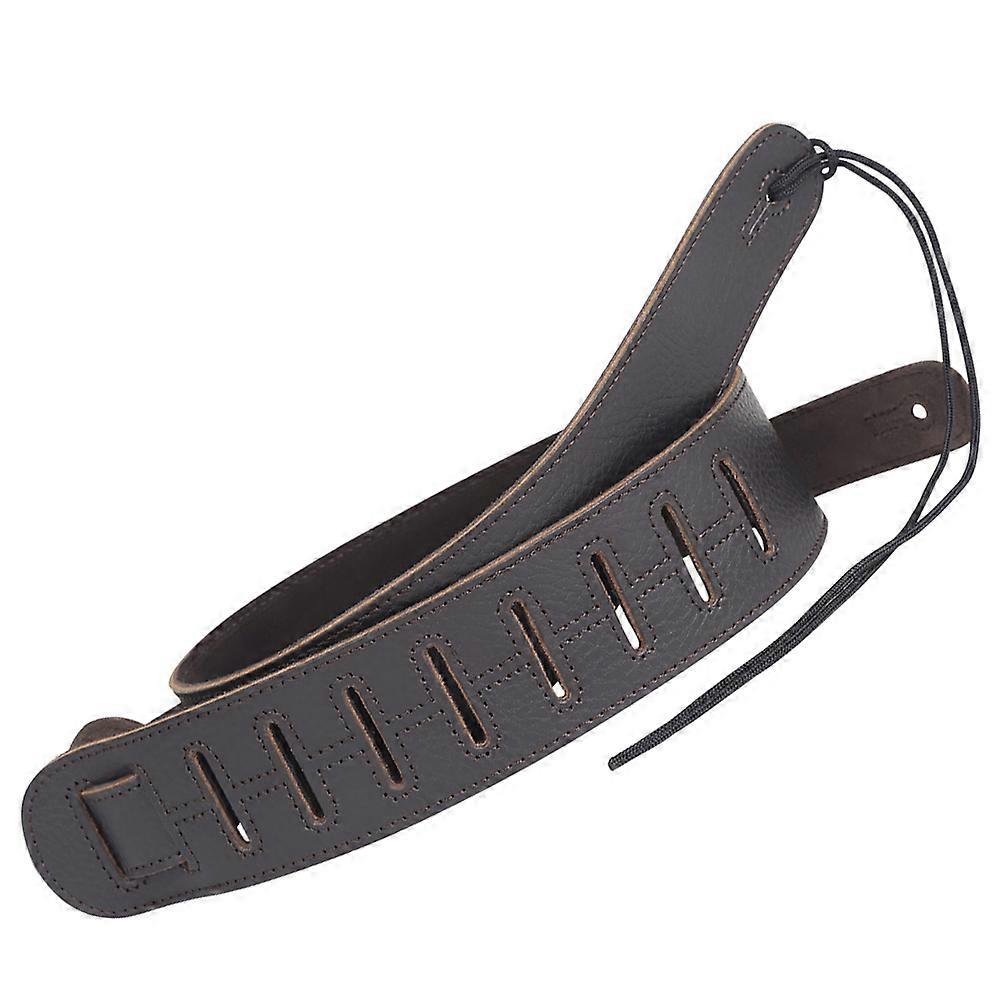 Brown Guitar Strap Guitar Accessory Replaceable Strap for Musical Instruments 3Pcs