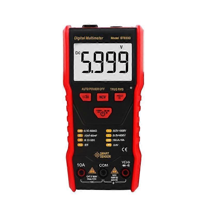 SMART SENSOR High-Precision Automatic Digital Multimeter ST833D